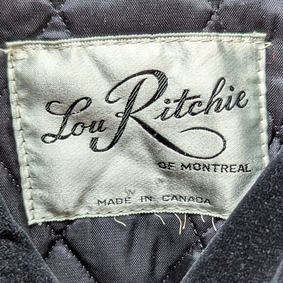 VTG Velour/Velvet Maxi Coat - Picture 7 of 7